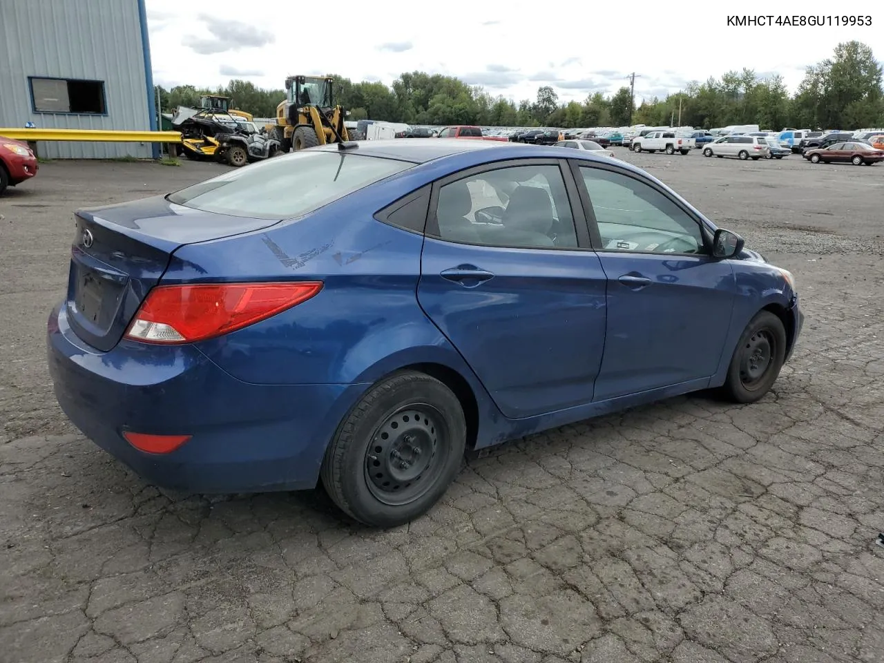 2016 Hyundai Accent Se VIN: KMHCT4AE8GU119953 Lot: 69876464