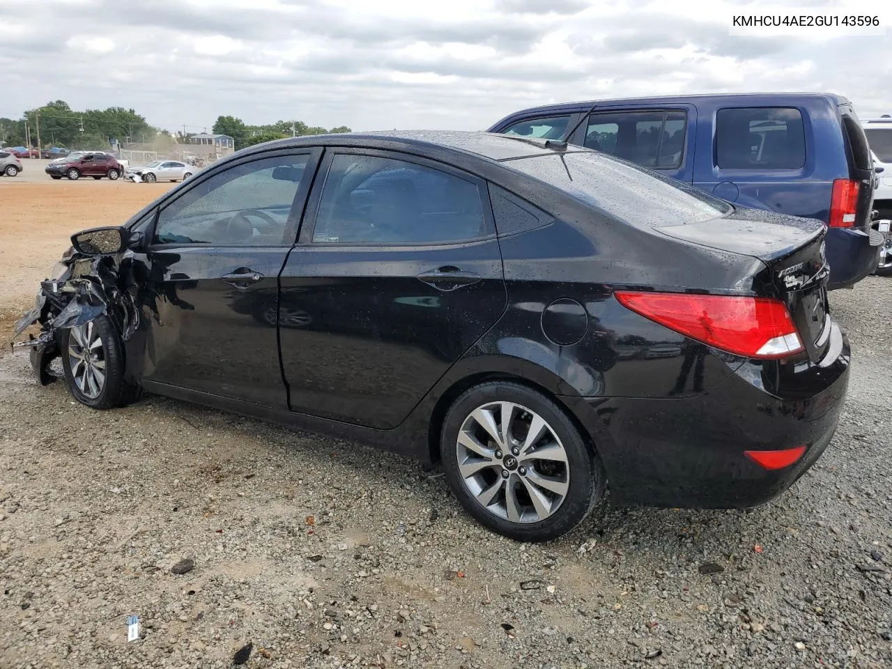 2016 Hyundai Accent Se VIN: KMHCU4AE2GU143596 Lot: 70014144