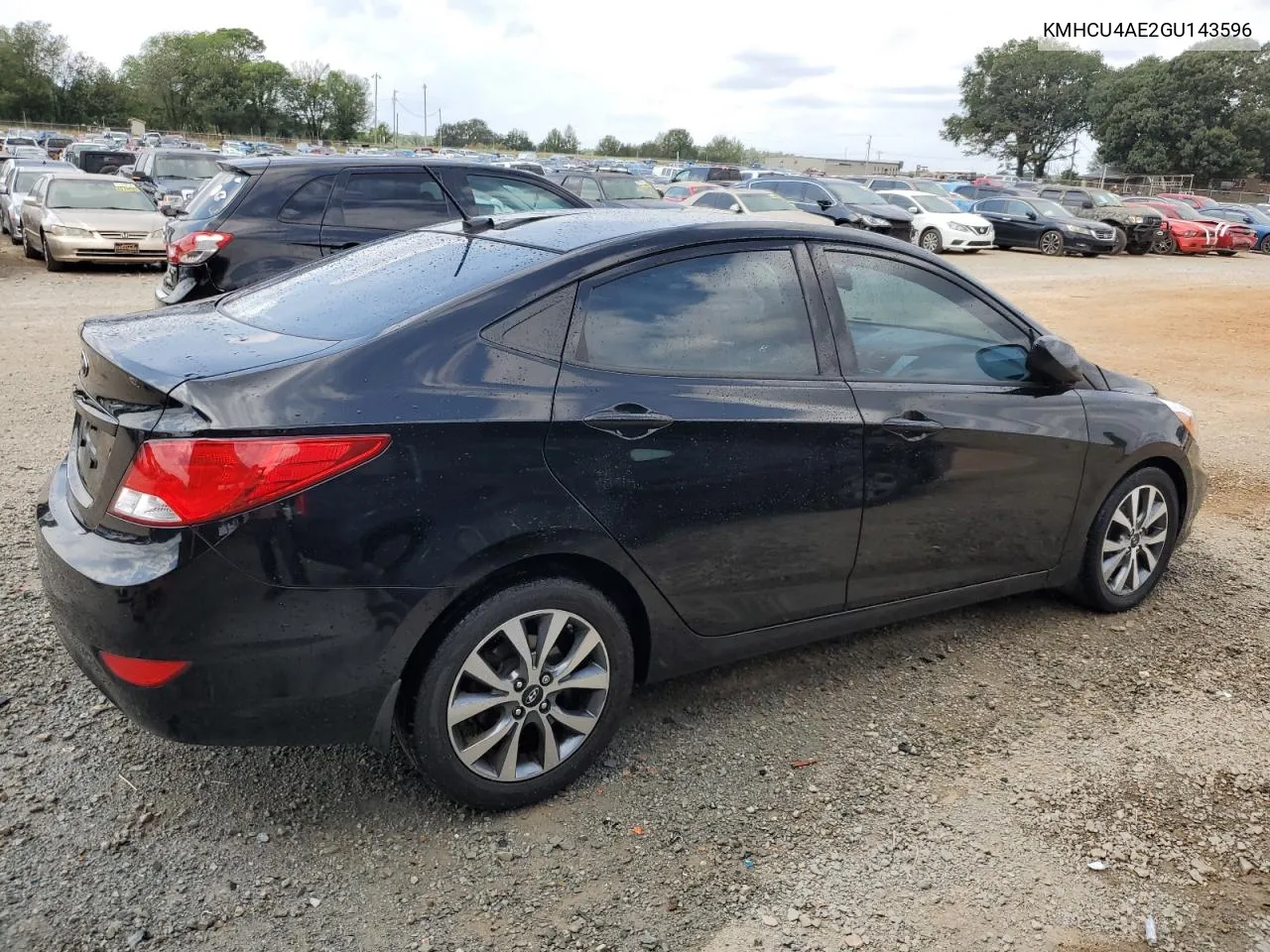 2016 Hyundai Accent Se VIN: KMHCU4AE2GU143596 Lot: 70014144