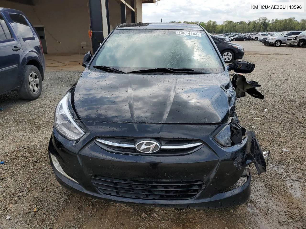 2016 Hyundai Accent Se VIN: KMHCU4AE2GU143596 Lot: 70014144