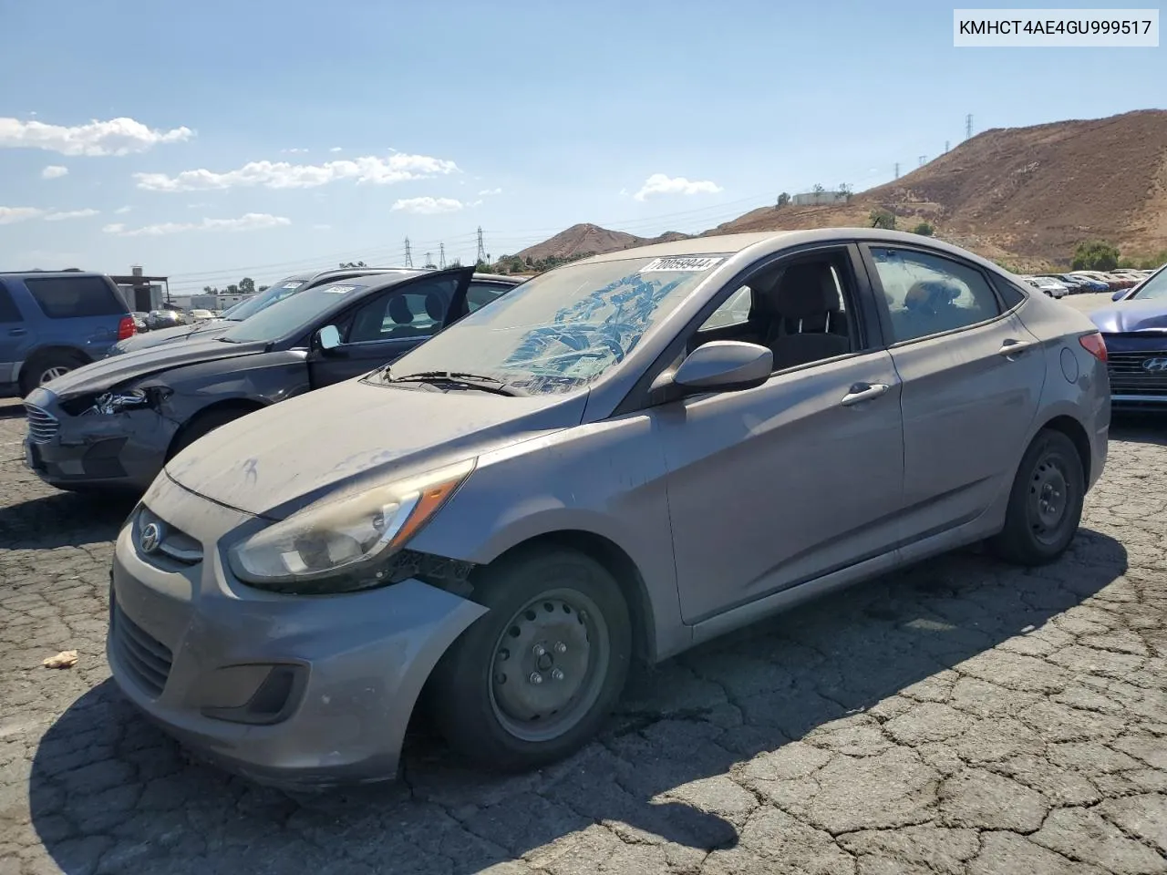 KMHCT4AE4GU999517 2016 Hyundai Accent Se