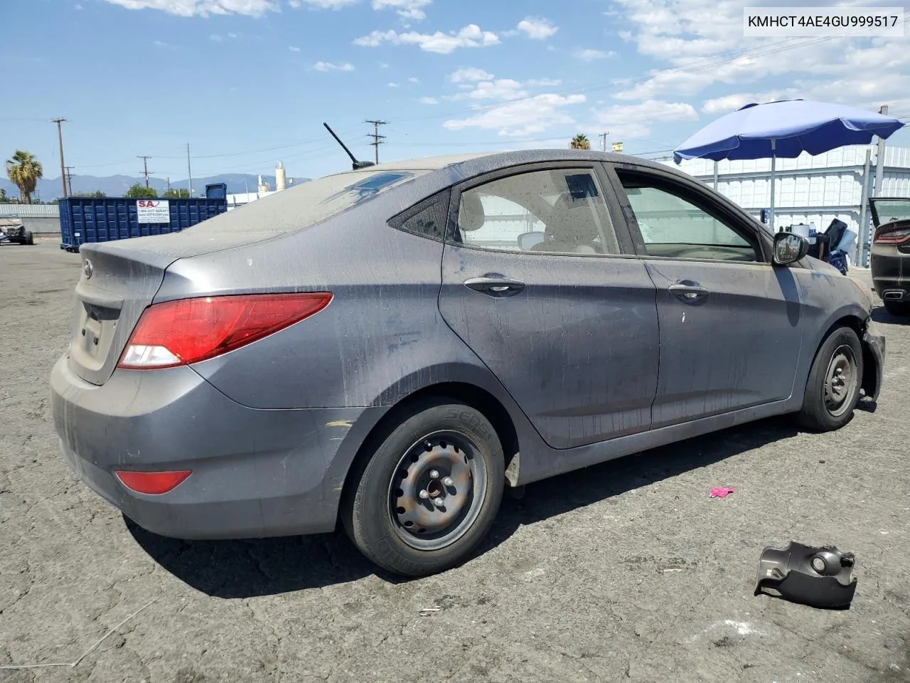 KMHCT4AE4GU999517 2016 Hyundai Accent Se