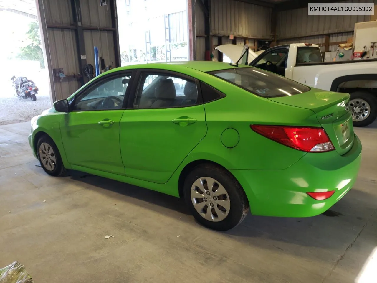 2016 Hyundai Accent Se VIN: KMHCT4AE1GU995392 Lot: 70246854