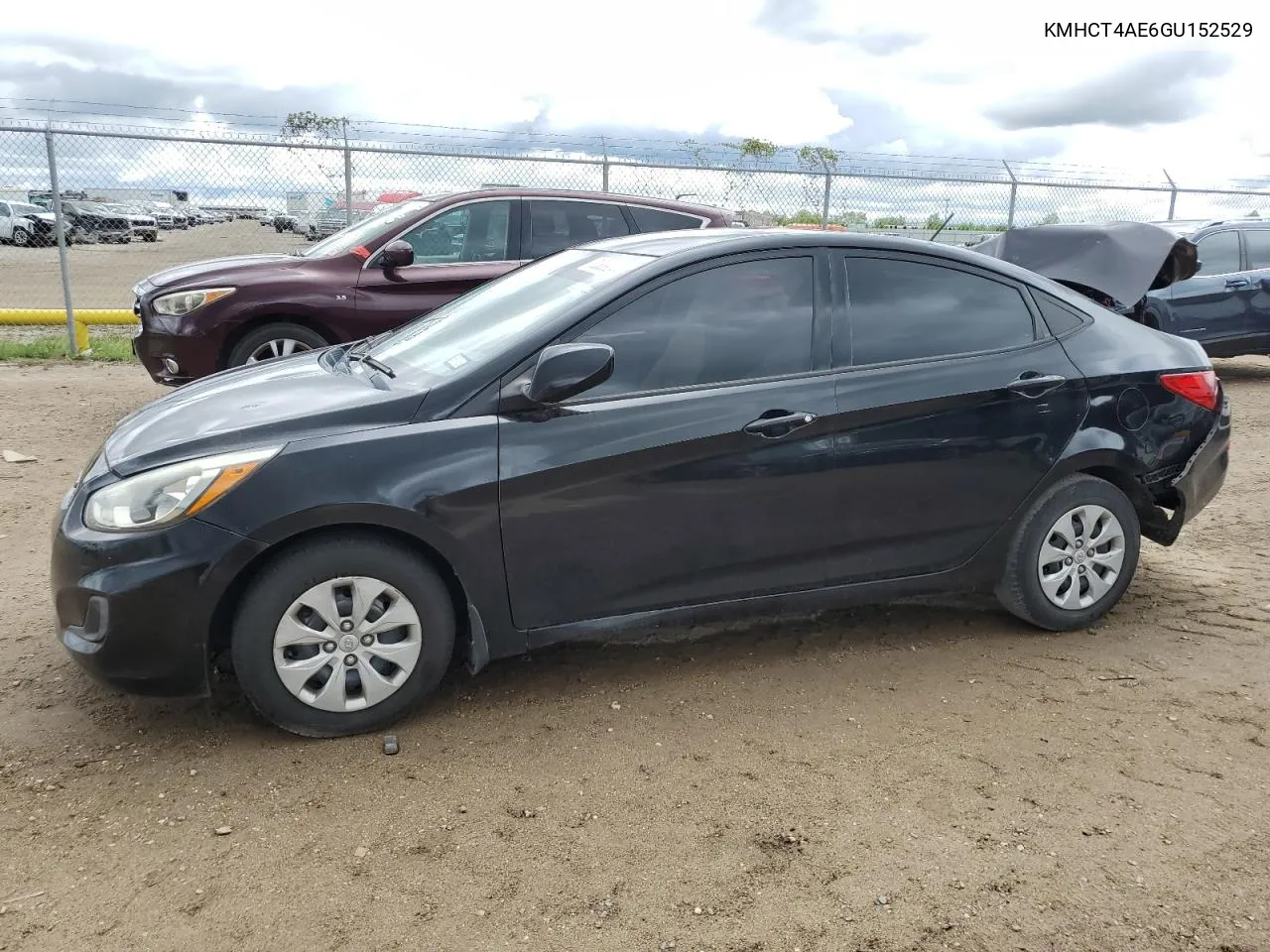 2016 Hyundai Accent Se VIN: KMHCT4AE6GU152529 Lot: 70339244