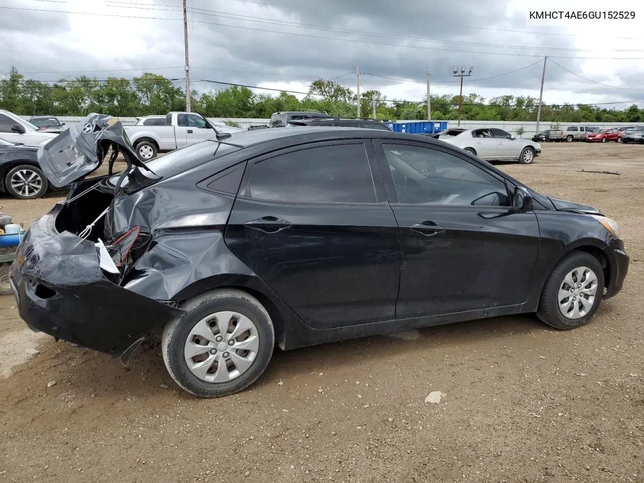 2016 Hyundai Accent Se VIN: KMHCT4AE6GU152529 Lot: 70339244