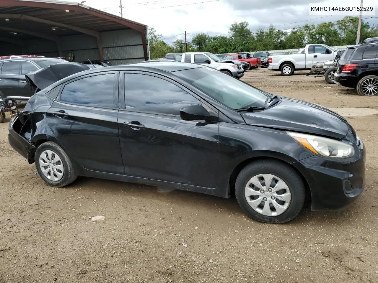 2016 Hyundai Accent Se VIN: KMHCT4AE6GU152529 Lot: 70339244