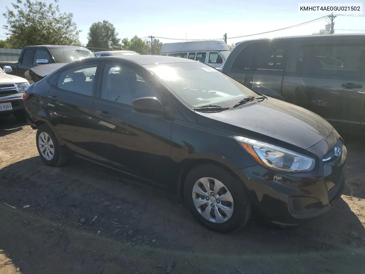 2016 Hyundai Accent Se VIN: KMHCT4AE0GU021502 Lot: 70698824