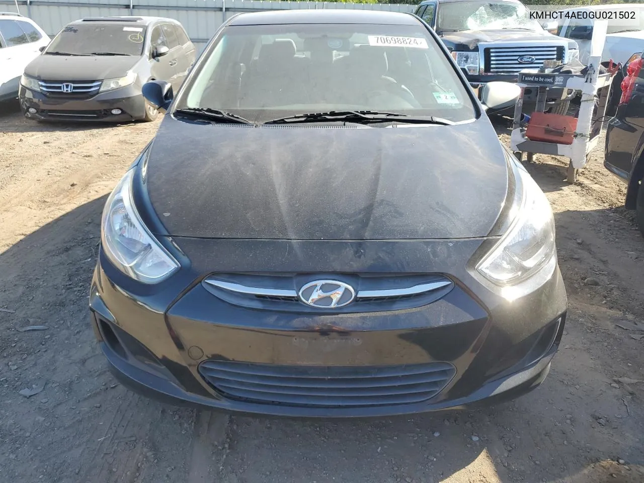 KMHCT4AE0GU021502 2016 Hyundai Accent Se