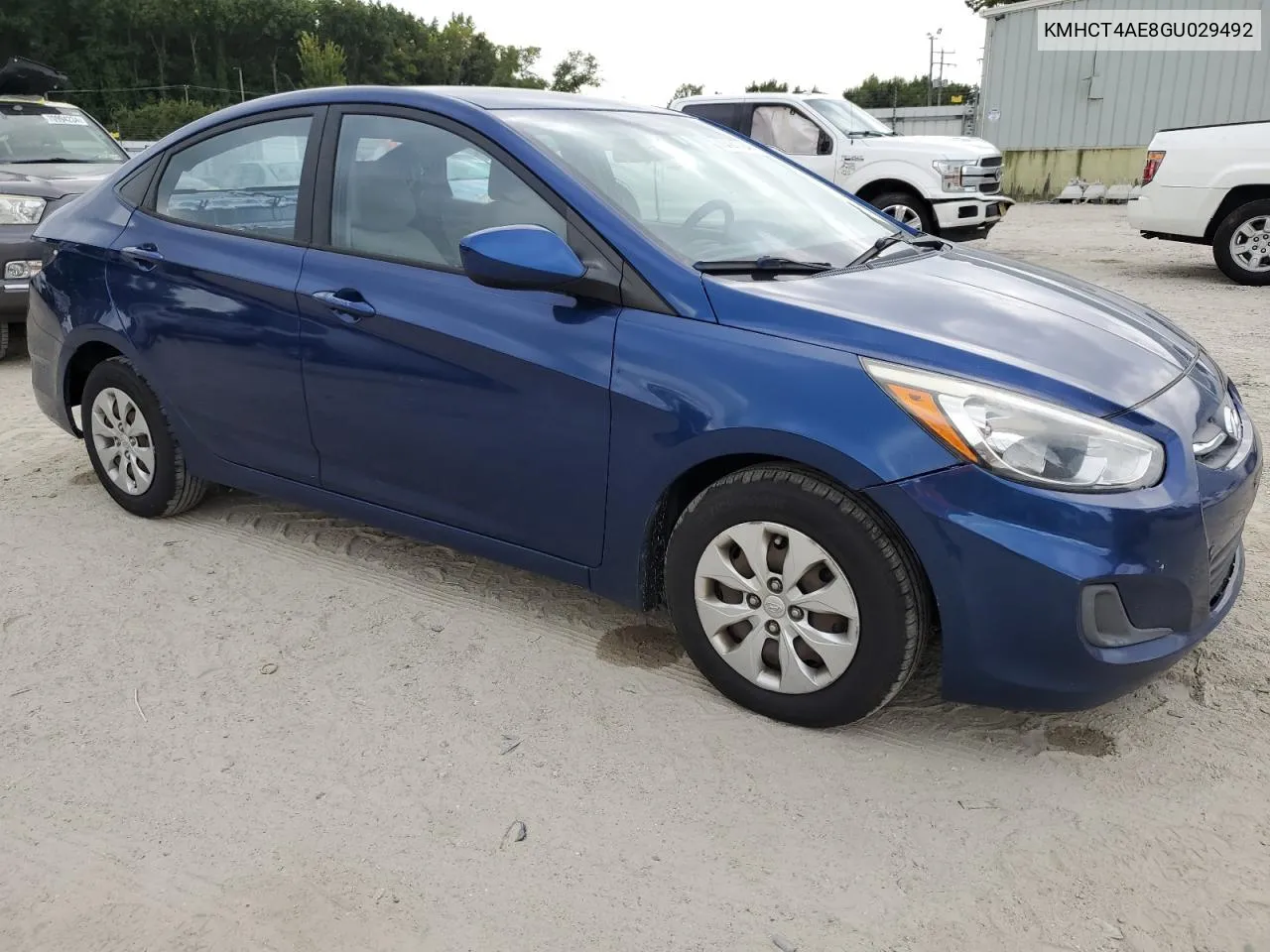 2016 Hyundai Accent Se VIN: KMHCT4AE8GU029492 Lot: 70721724