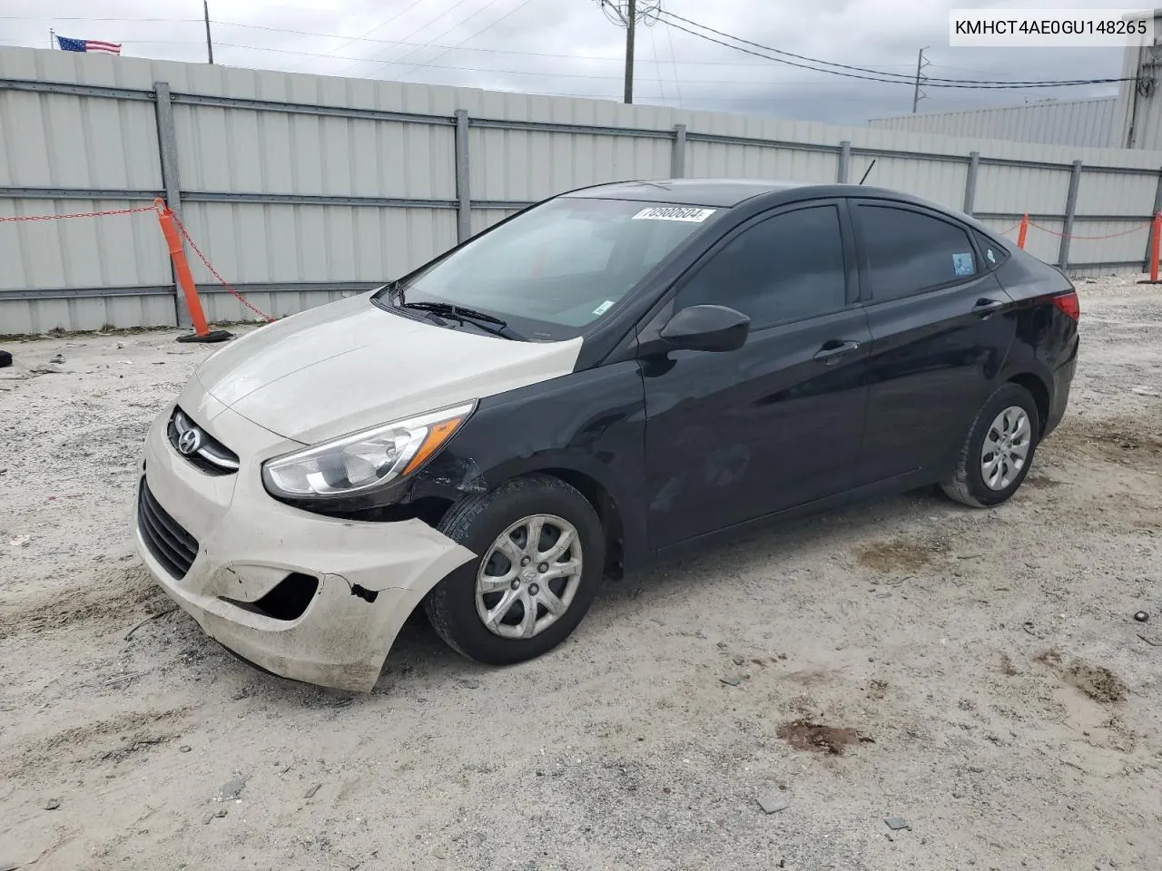 2016 Hyundai Accent Se VIN: KMHCT4AE0GU148265 Lot: 70900604