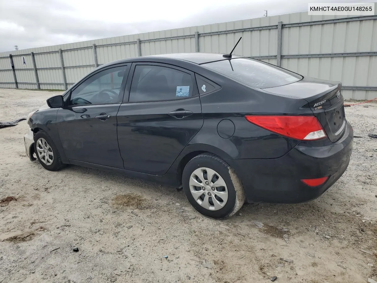 2016 Hyundai Accent Se VIN: KMHCT4AE0GU148265 Lot: 70900604