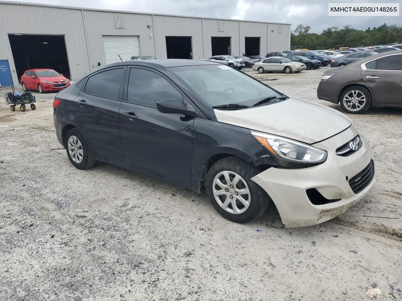 2016 Hyundai Accent Se VIN: KMHCT4AE0GU148265 Lot: 70900604