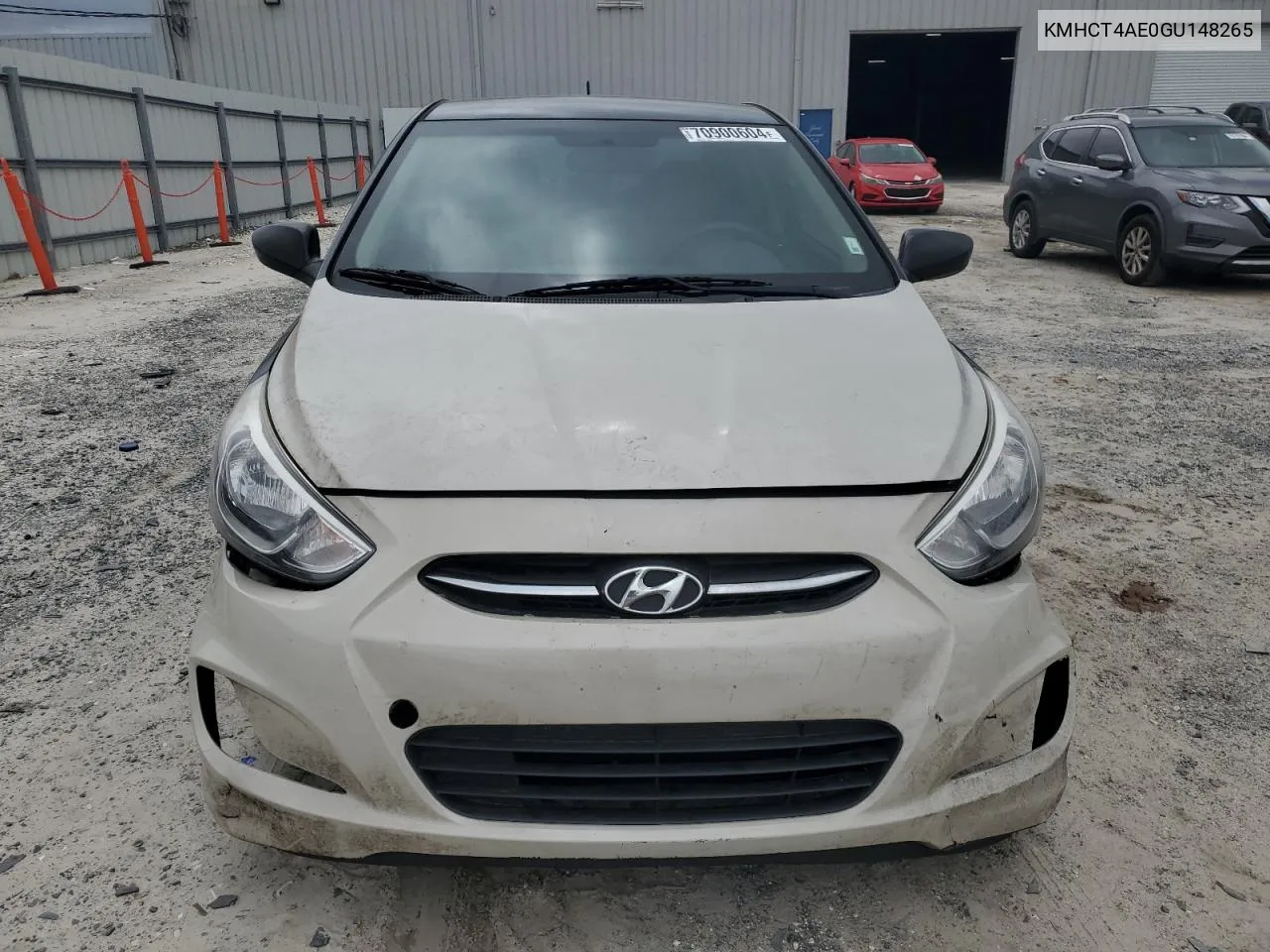 2016 Hyundai Accent Se VIN: KMHCT4AE0GU148265 Lot: 70900604