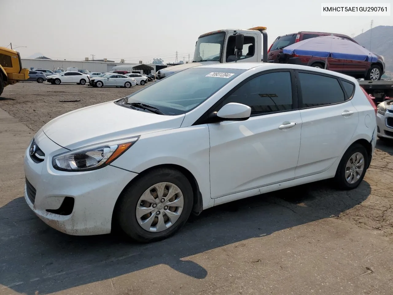 KMHCT5AE1GU290761 2016 Hyundai Accent Se