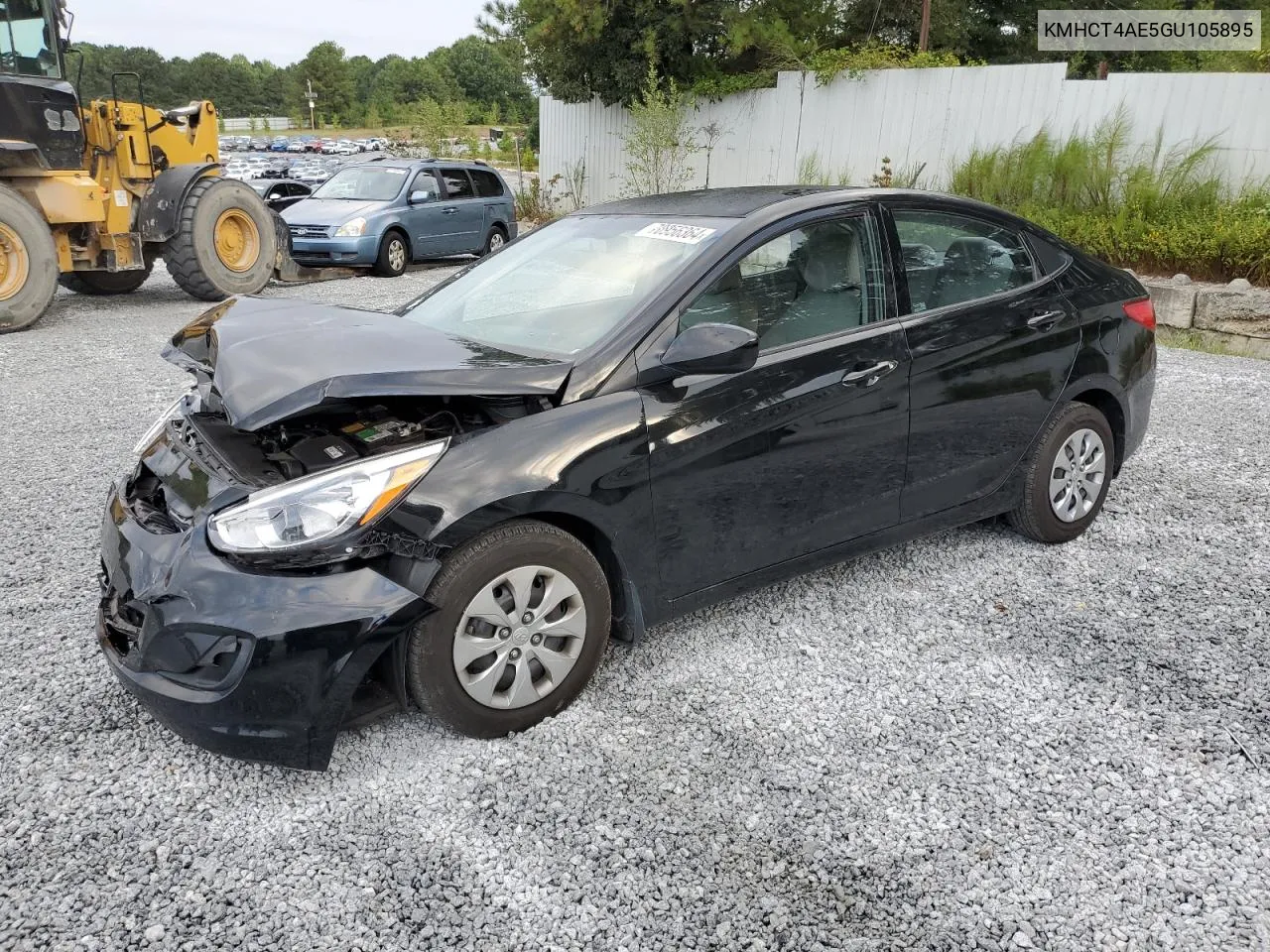 2016 Hyundai Accent Se VIN: KMHCT4AE5GU105895 Lot: 70956364