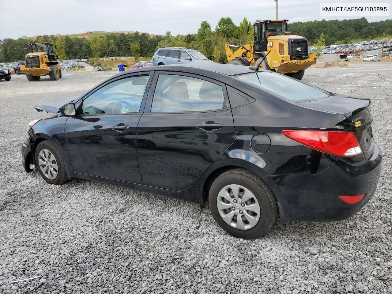 2016 Hyundai Accent Se VIN: KMHCT4AE5GU105895 Lot: 70956364