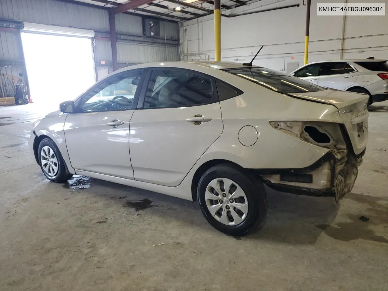 2016 Hyundai Accent Se VIN: KMHCT4AE8GU096304 Lot: 71209374