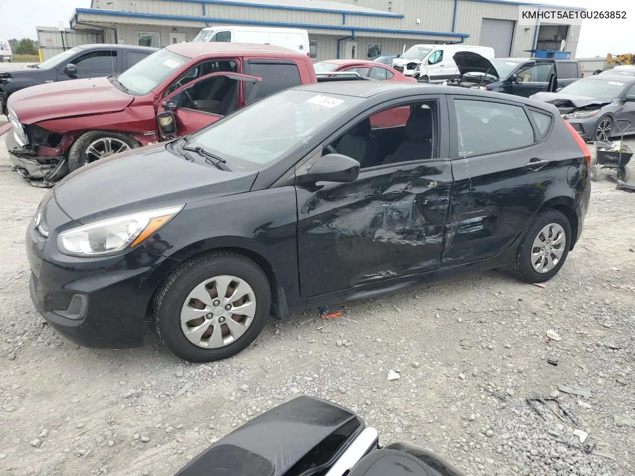 2016 Hyundai Accent Se VIN: KMHCT5AE1GU263852 Lot: 71350454