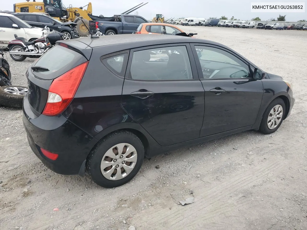 2016 Hyundai Accent Se VIN: KMHCT5AE1GU263852 Lot: 71350454