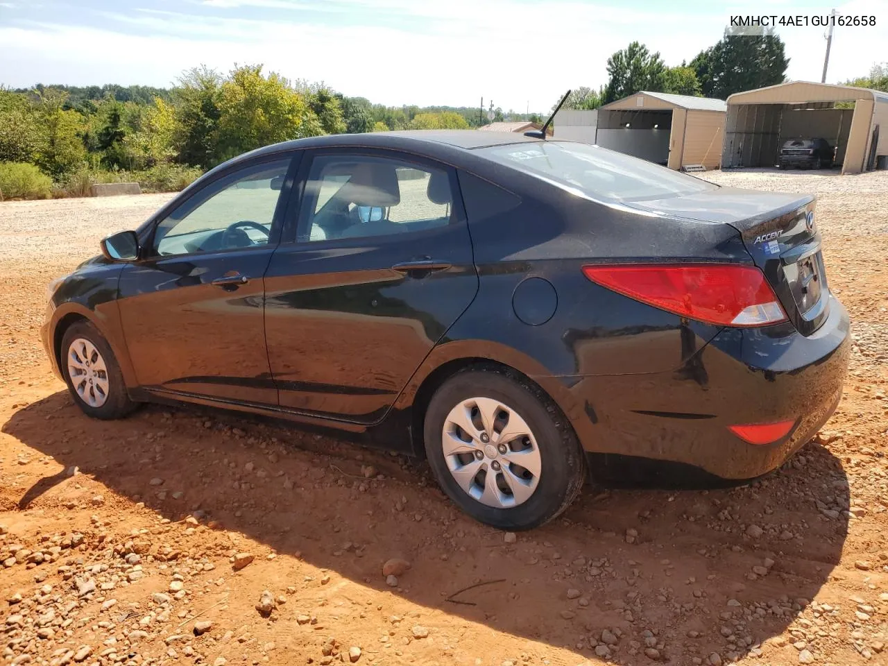 2016 Hyundai Accent Se VIN: KMHCT4AE1GU162658 Lot: 71388394