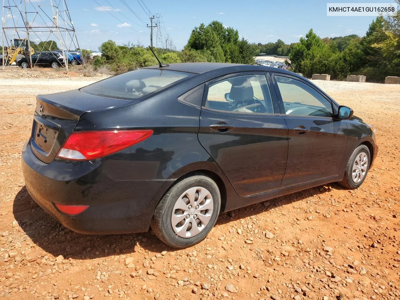 2016 Hyundai Accent Se VIN: KMHCT4AE1GU162658 Lot: 71388394