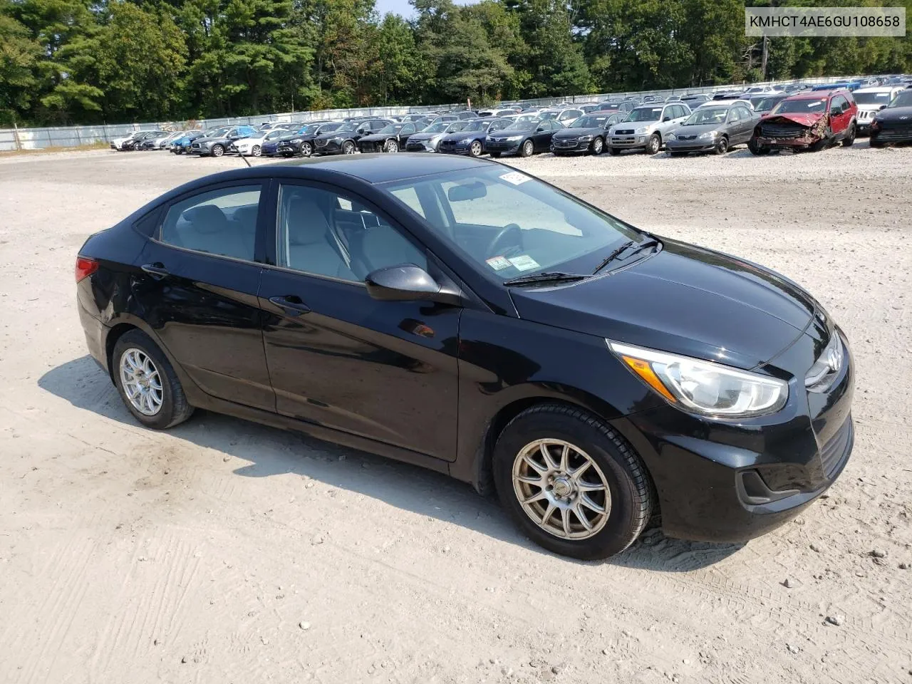 2016 Hyundai Accent Se VIN: KMHCT4AE6GU108658 Lot: 71629164