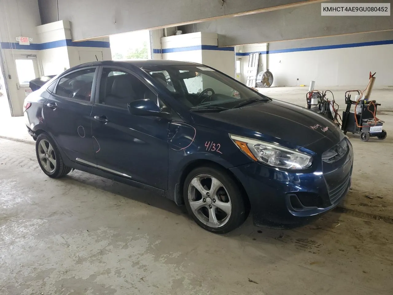 2016 Hyundai Accent Se VIN: KMHCT4AE9GU080452 Lot: 71709274