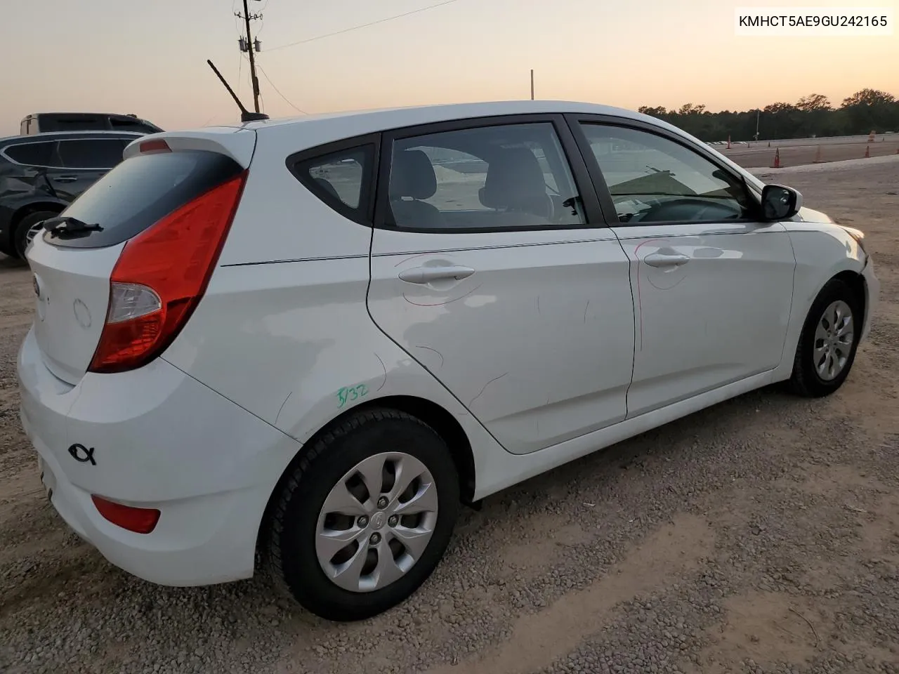 2016 Hyundai Accent Se VIN: KMHCT5AE9GU242165 Lot: 71990034