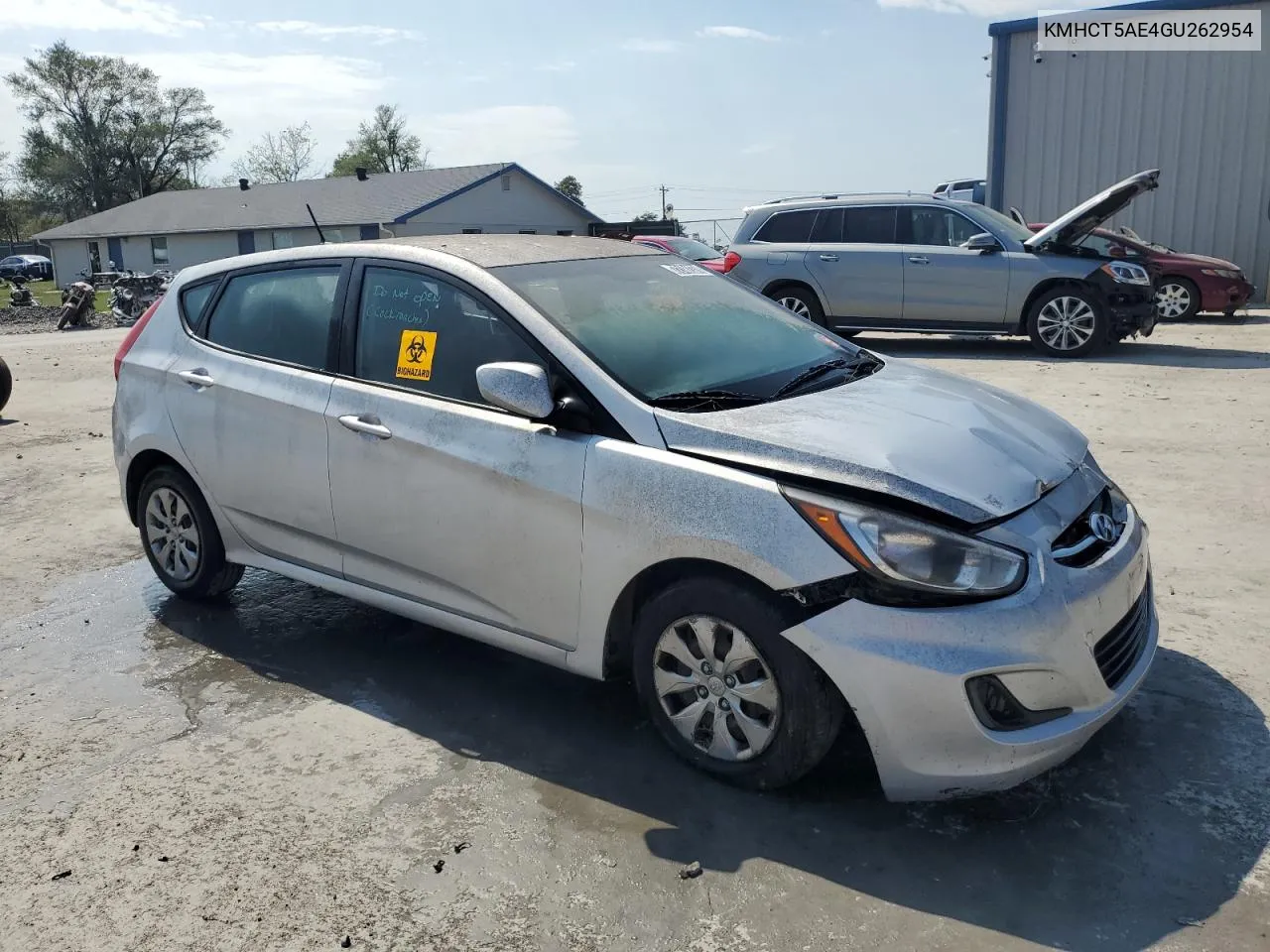 KMHCT5AE4GU262954 2016 Hyundai Accent Se