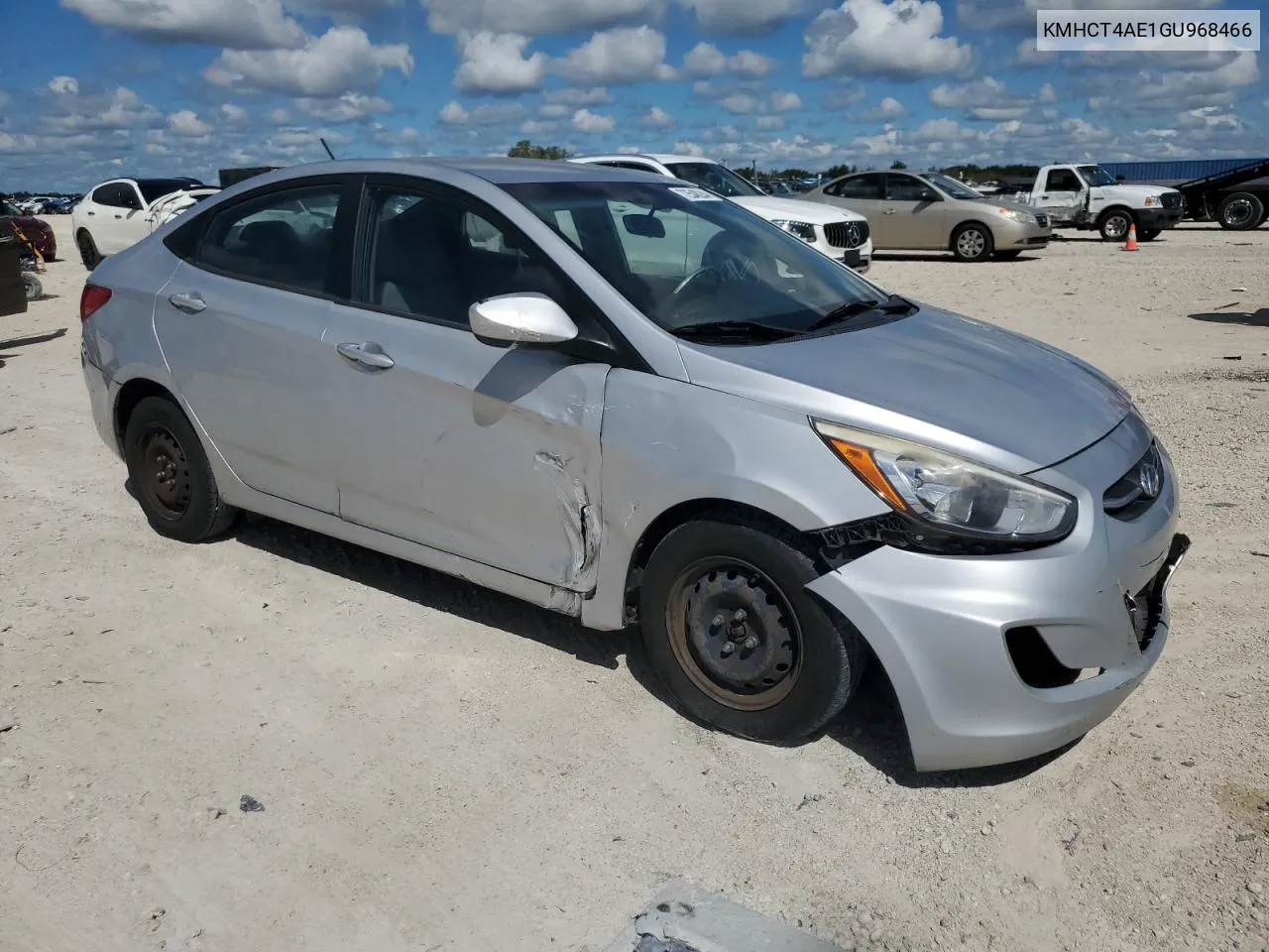 2016 Hyundai Accent Se VIN: KMHCT4AE1GU968466 Lot: 72548244