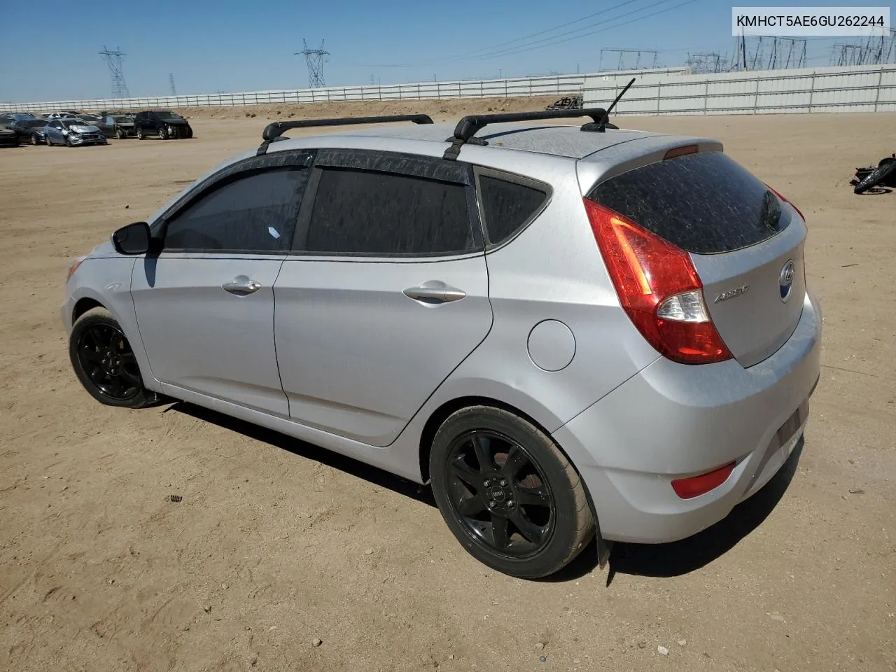 2016 Hyundai Accent Se VIN: KMHCT5AE6GU262244 Lot: 72941414