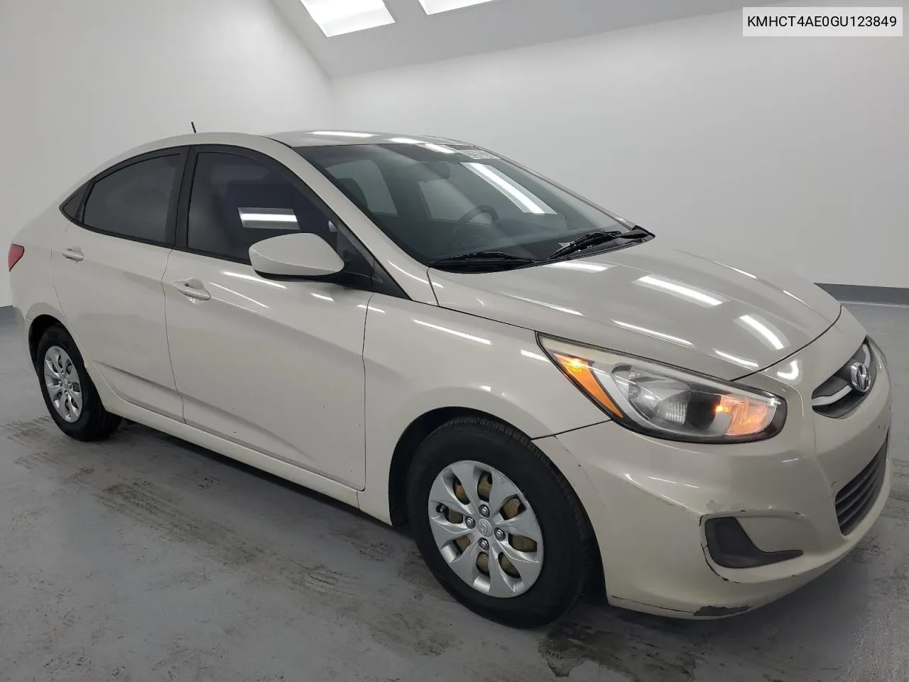 2016 Hyundai Accent Se VIN: KMHCT4AE0GU123849 Lot: 72968224