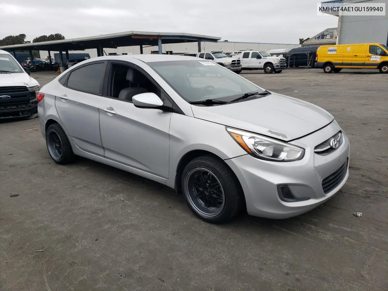 2016 Hyundai Accent Se VIN: KMHCT4AE1GU159940 Lot: 73034234