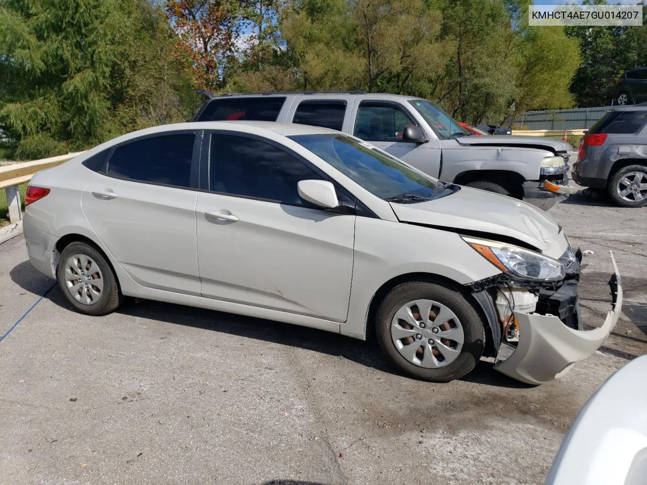 2016 Hyundai Accent Se VIN: KMHCT4AE7GU014207 Lot: 73045774