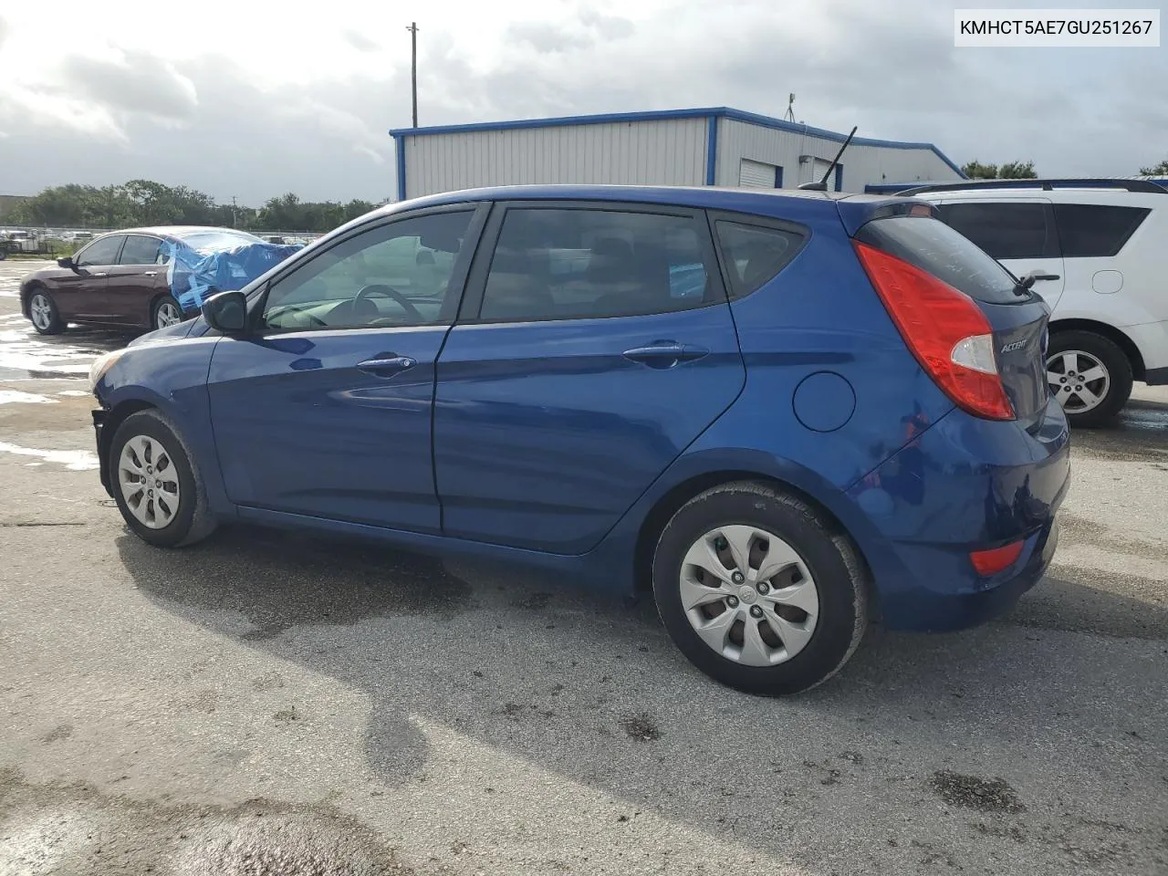 2016 Hyundai Accent Se VIN: KMHCT5AE7GU251267 Lot: 73165654