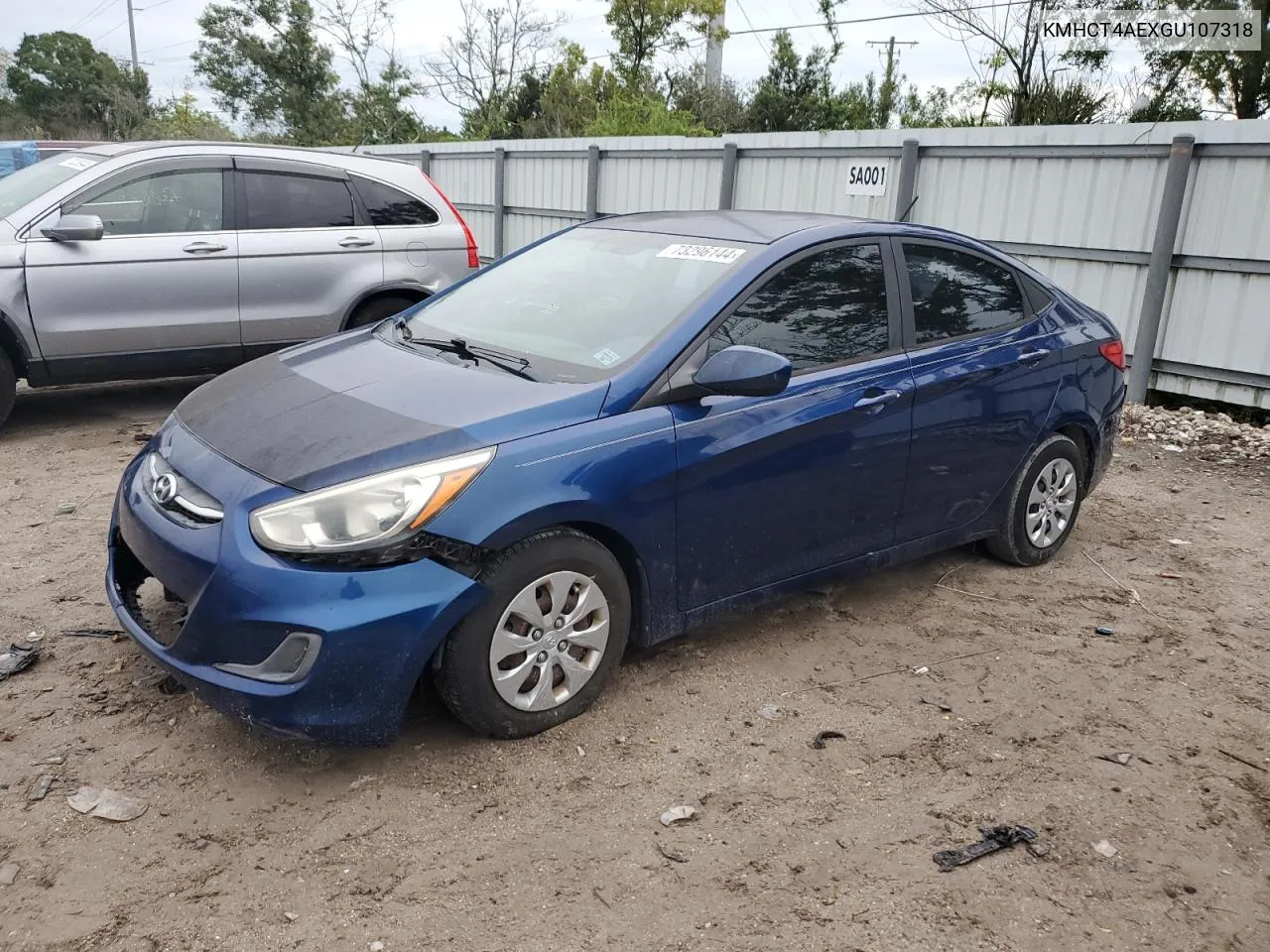 2016 Hyundai Accent Se VIN: KMHCT4AEXGU107318 Lot: 73296144