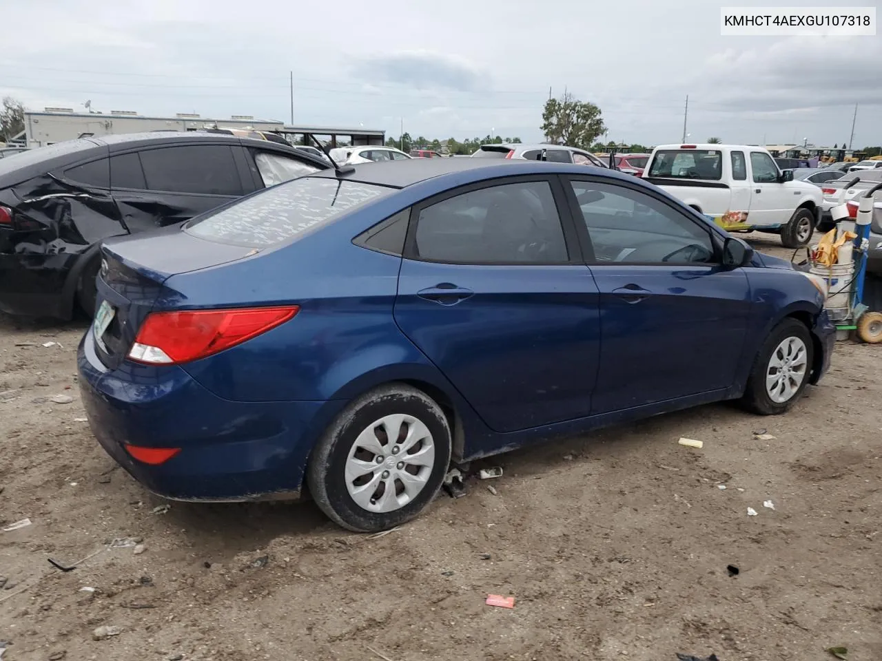 2016 Hyundai Accent Se VIN: KMHCT4AEXGU107318 Lot: 73296144