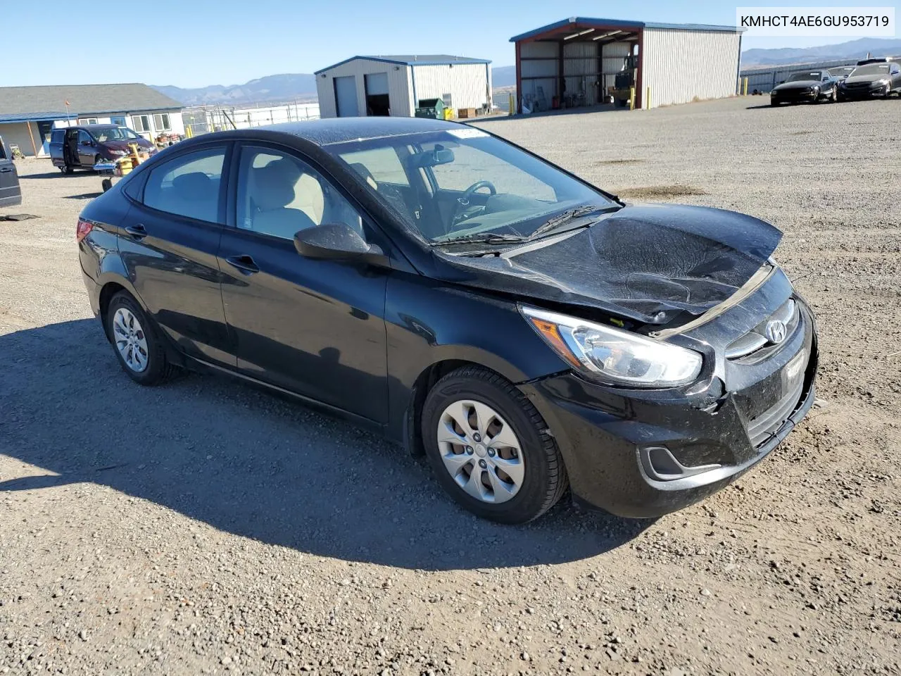 2016 Hyundai Accent Se VIN: KMHCT4AE6GU953719 Lot: 73319804