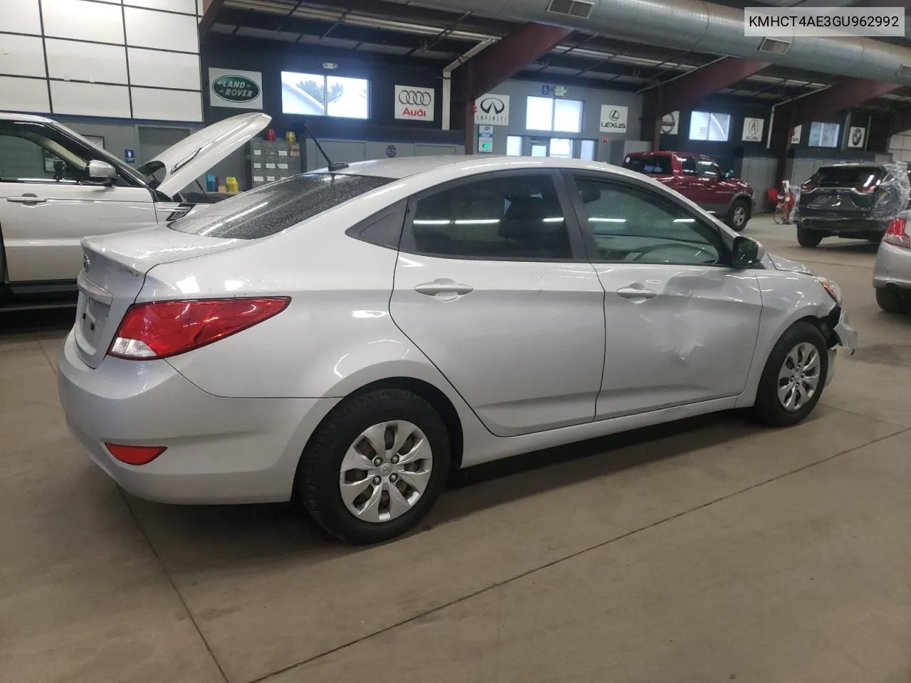 2016 Hyundai Accent Se VIN: KMHCT4AE3GU962992 Lot: 73355284