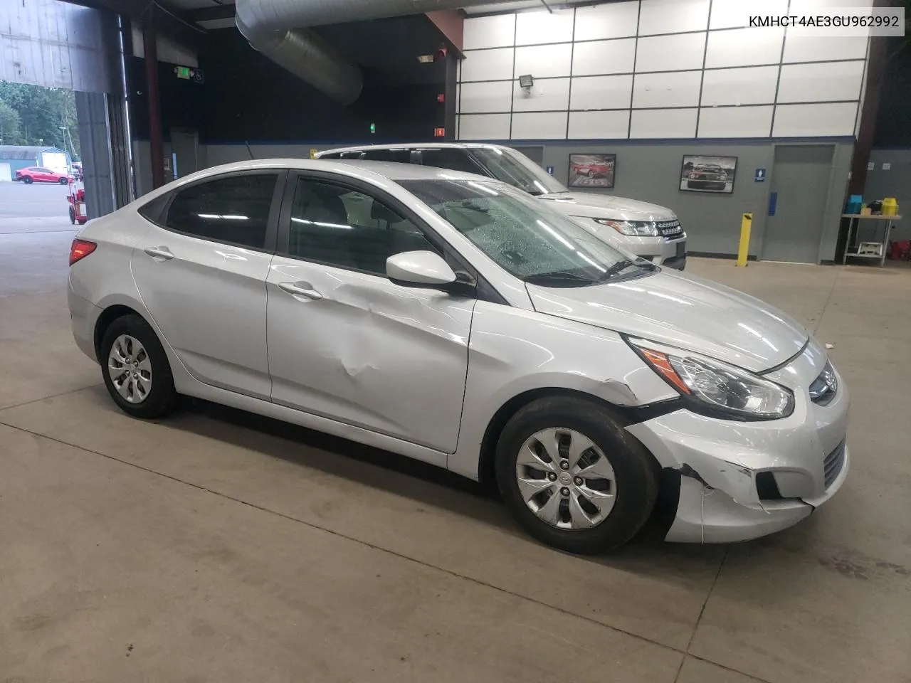 2016 Hyundai Accent Se VIN: KMHCT4AE3GU962992 Lot: 73355284