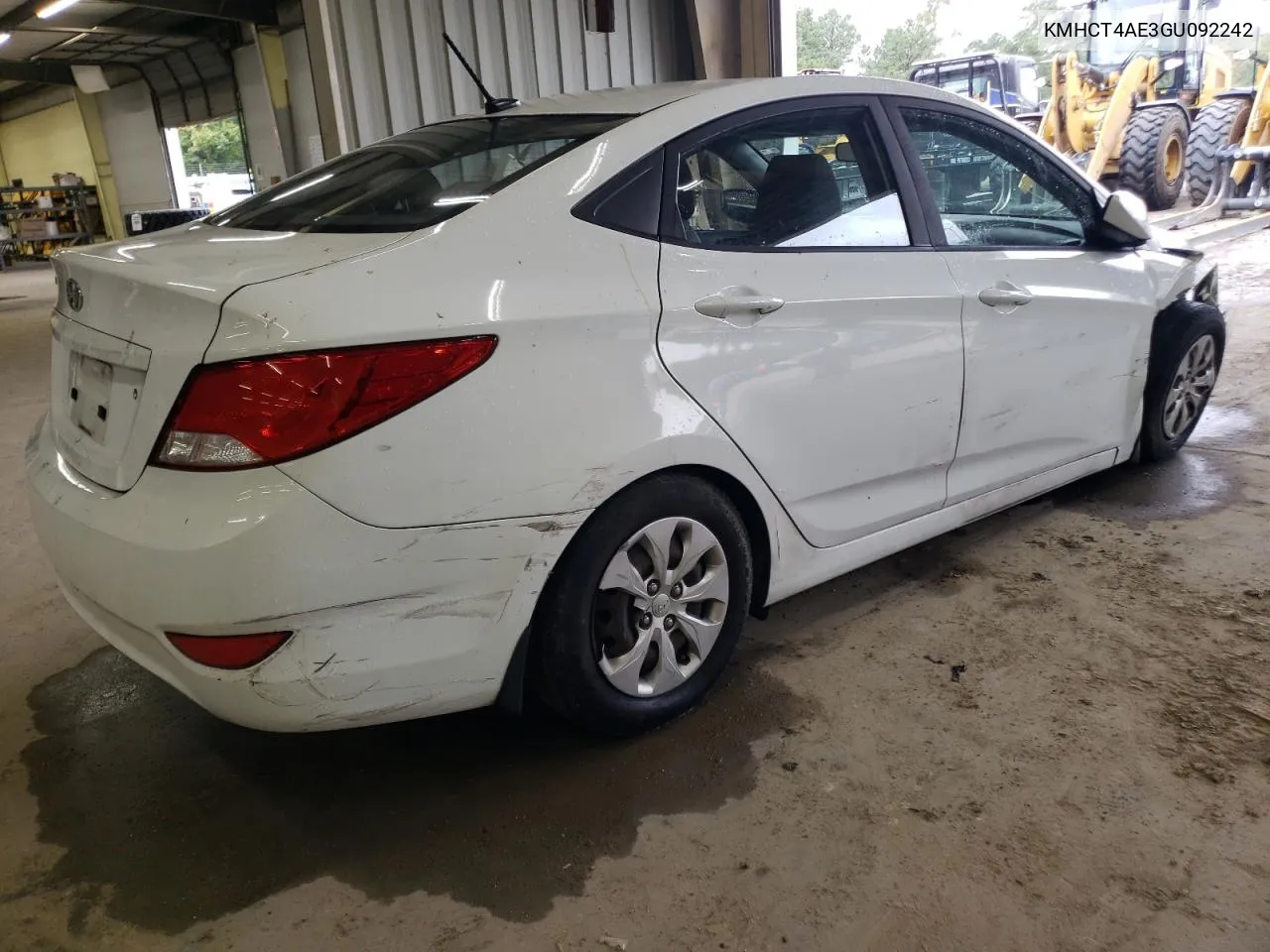 2016 Hyundai Accent Se VIN: KMHCT4AE3GU092242 Lot: 73376044