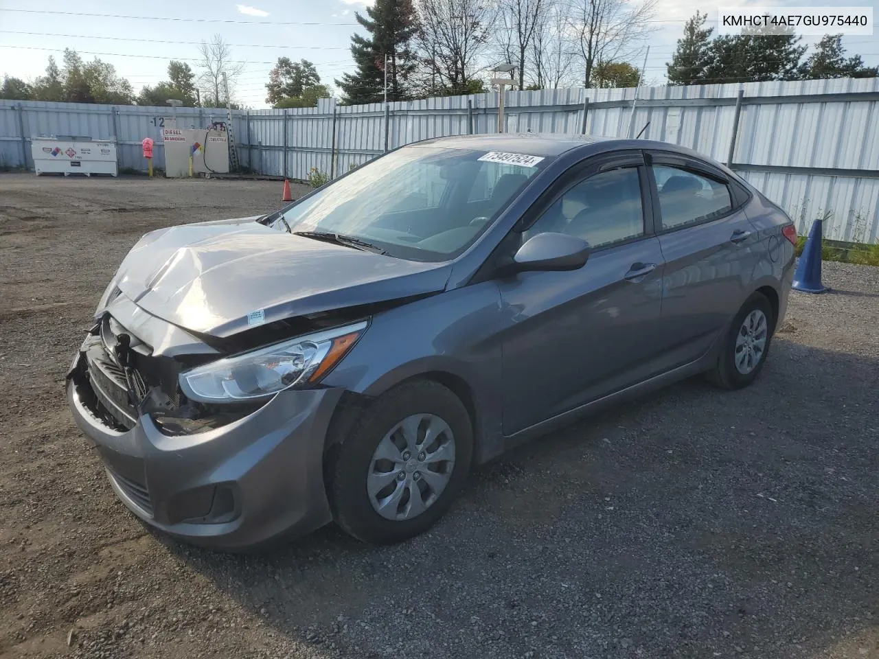 KMHCT4AE7GU975440 2016 Hyundai Accent Se