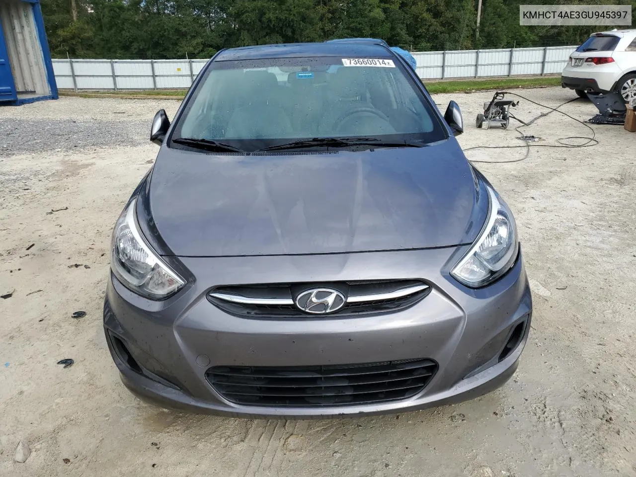 2016 Hyundai Accent Se VIN: KMHCT4AE3GU945397 Lot: 73660014