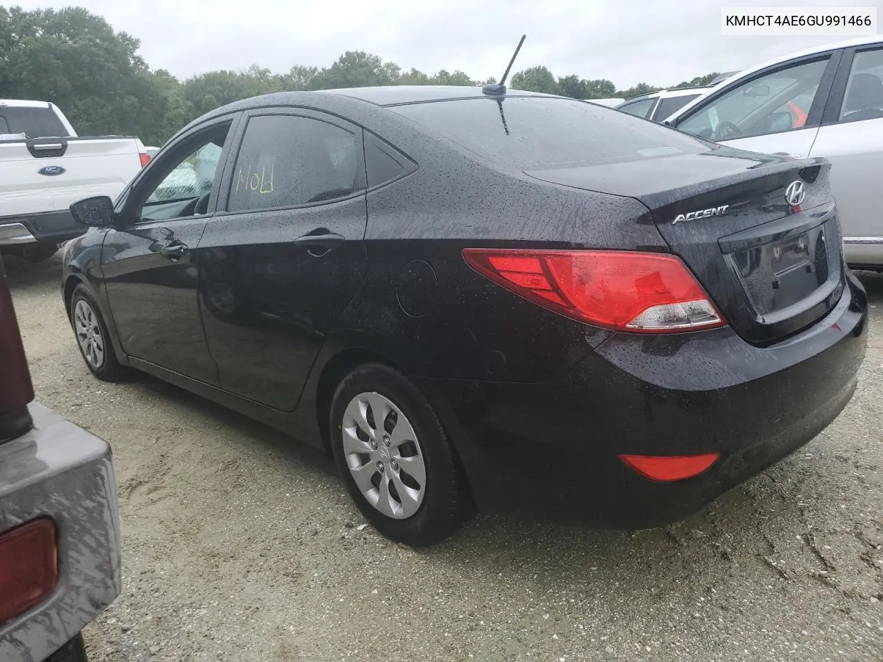 2016 Hyundai Accent Se VIN: KMHCT4AE6GU991466 Lot: 73950814