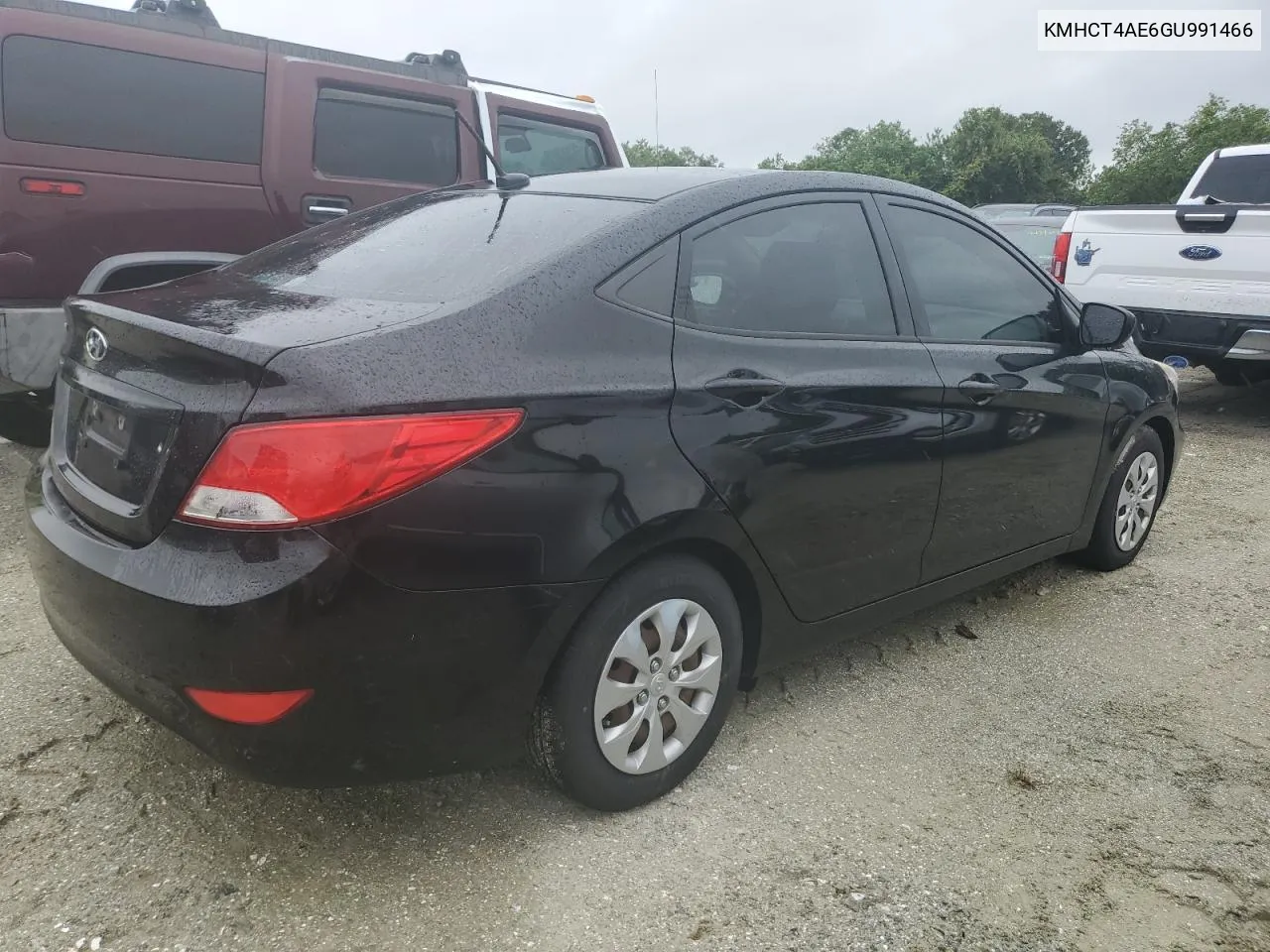 2016 Hyundai Accent Se VIN: KMHCT4AE6GU991466 Lot: 73950814