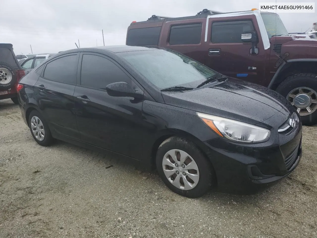 2016 Hyundai Accent Se VIN: KMHCT4AE6GU991466 Lot: 73950814