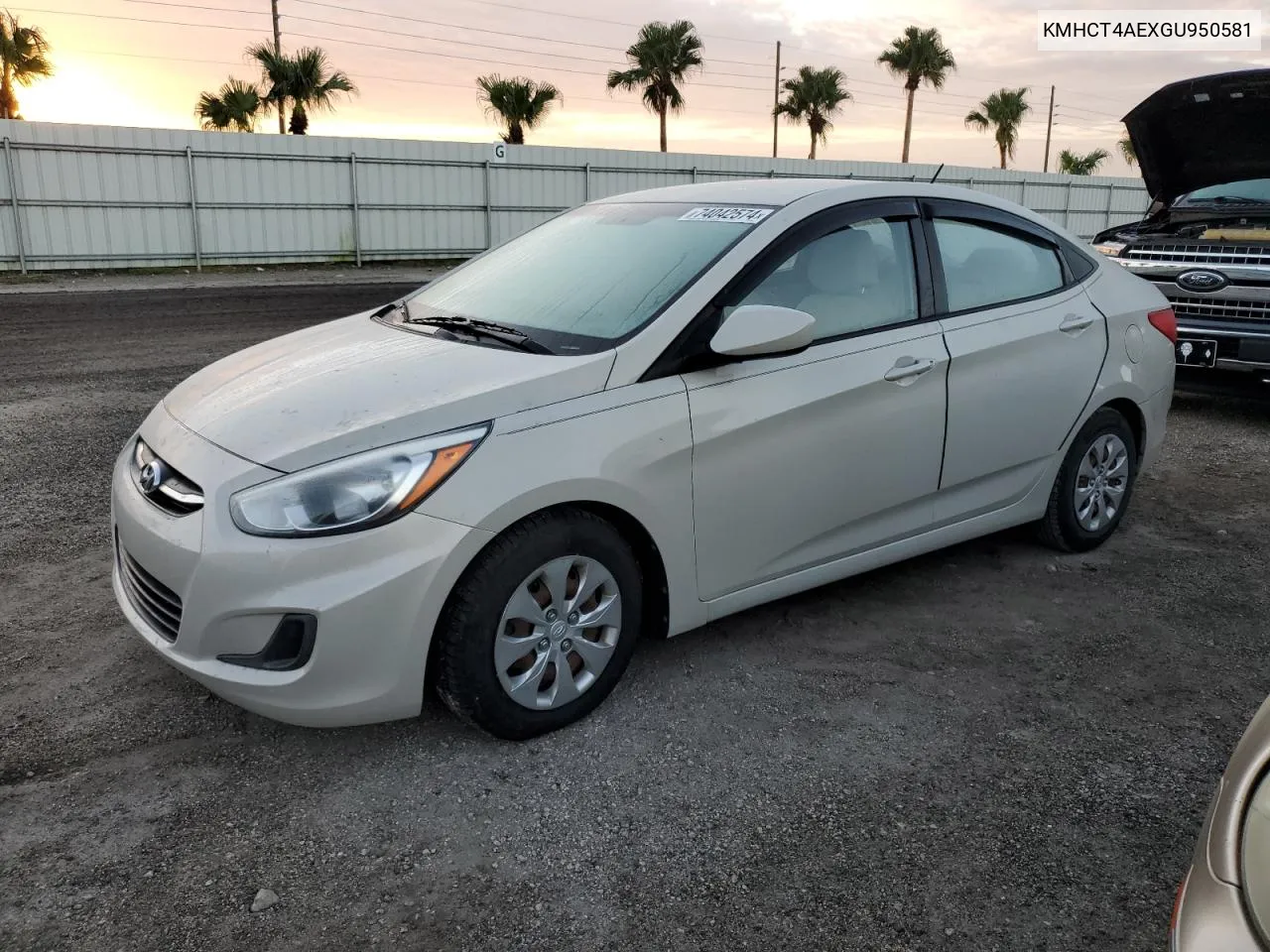 KMHCT4AEXGU950581 2016 Hyundai Accent Se