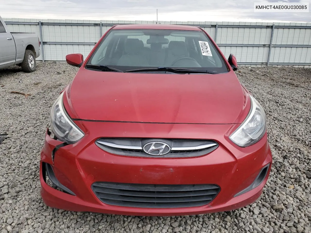 2016 Hyundai Accent Se VIN: KMHCT4AE0GU030085 Lot: 74743344