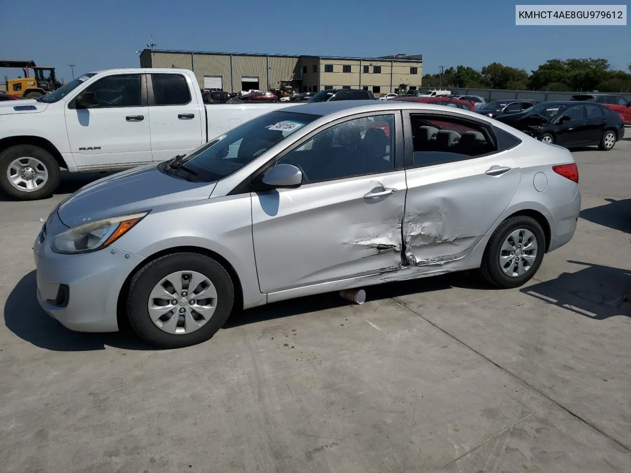 2016 Hyundai Accent Se VIN: KMHCT4AE8GU979612 Lot: 74931554