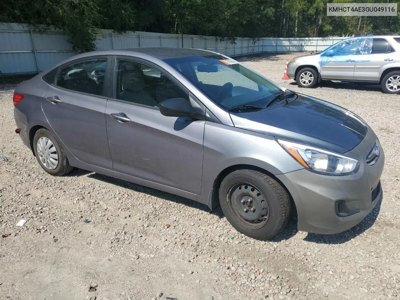 2016 Hyundai Accent Se VIN: KMHCT4AE3GU049116 Lot: 75215604